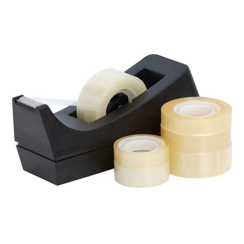 Nastro adesivo trasparente in PP Q-Connect - conf. 10 pezzi - 15 mm x 33 m - KF01787